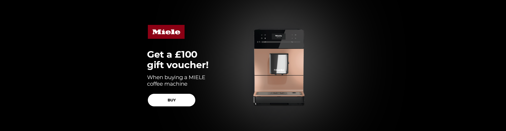 Miele cm 5510 Silence Countertop Coffee Machine Rose Gold